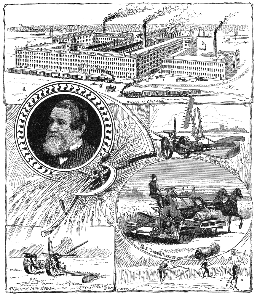 CH Mccormick (18091884) Namerican Inventor And Industrialist Mccormick