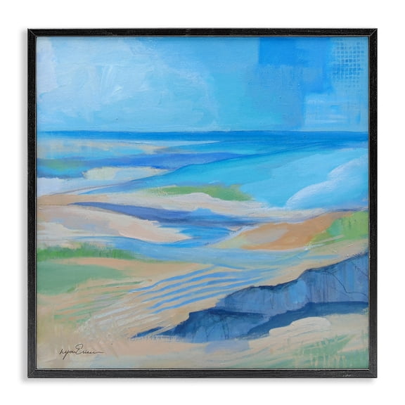 Stupell Industries After The Storm Beachscape Black Framed Giclee Art, design by Lynn Ericson Fine Art