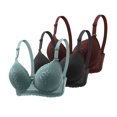 thumbnail image 2 of GERsome 3 Pack Bras for Women - Women's Underwire Push-Up Breathe Bras Full Coverage Comfortable Everyday Bra, 2 of 3