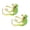 B:2pcs Green Frog, variant on 2 Pcs Cute Frog Rings for Women Adjustable Open Band Green Animal Finger Accessories Whimsical Jewelry for Best Friend Birthday Daily Wear