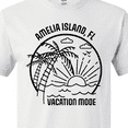 thumbnail image 4 of Inktastic Summer Vacation Mode Amelia Island Florida T-Shirt, 4 of 5