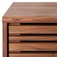 thumbnail image 5 of SAFAVIEH Alatar Farmhouse 3 Drawer 1 Shelf Media Stand, Black (58.7 in. W x 15.2 in. D x 23.8 in. H), 5 of 10