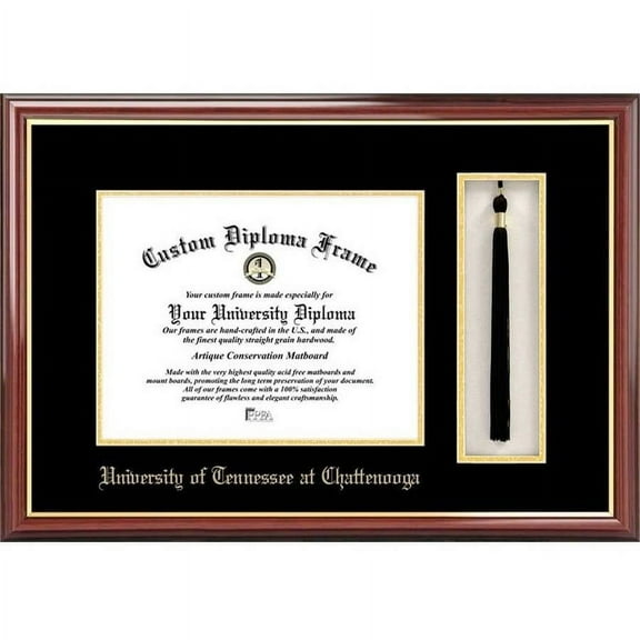V.I.P. University of Tennessee, Chattanooga 14" x 17" Tassel Box and Diploma Frame