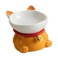 thumbnail image 4 of Lucky Cat Soporte para Cuenco para refrigerios, Cuenco para refrigerios, Platos para refrigerios, Cuenco de Postre Multiusos, frutero para postres de Naranja, 4 of 8
