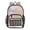 Rainbow-colored Stars and Dots, variant on PVC Transparent Backpacks Clear Backpack for Travel and Outings Rainbow-colored Stars and Dots