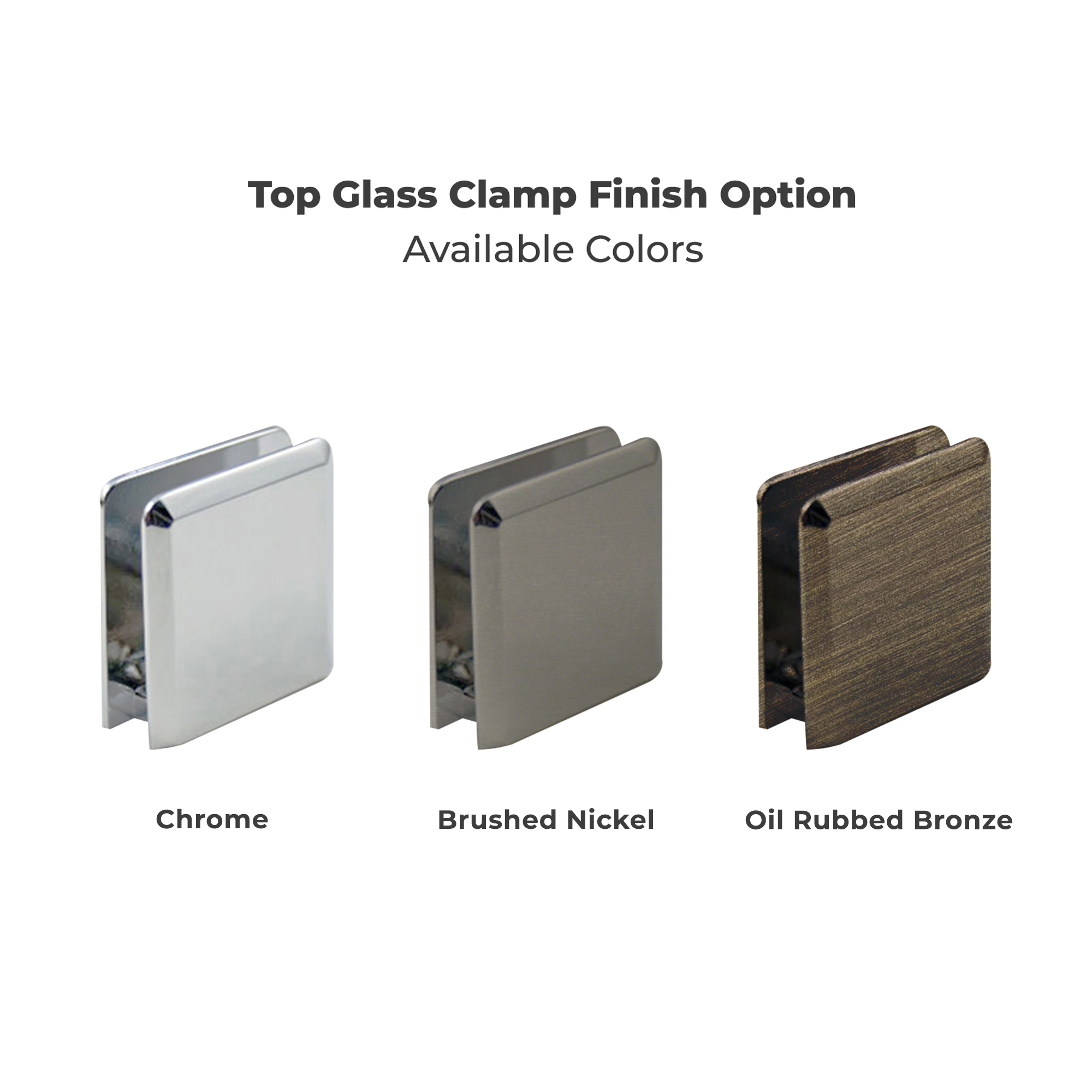 Single Fixed Glass Panel for Shower 30" x 76" | Tempered Glass with Brushed Nickle Finish | Frameless Water Repellent Shower Screen by Fab Glass and Mirror