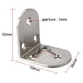 thumbnail image 3 of Phenofice 30pcs Industrial Shelf Brackets Stainless Steel Square Design for Factory Use, 3 of 5