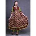 thumbnail image 2 of Bimba Print Long Party Wear Anarkali Kurta Flared A Line Kurtis For Women, 2 of 5