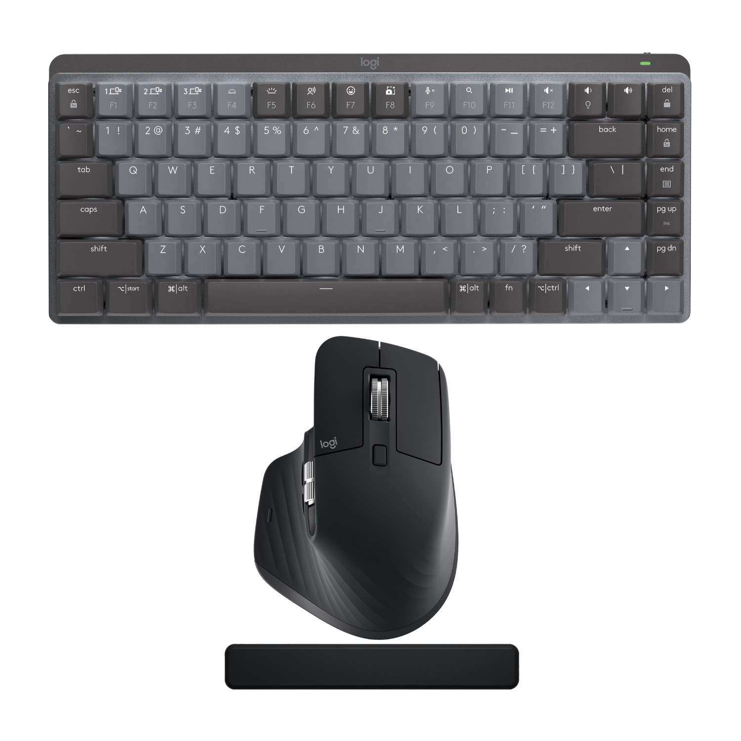 Kensington Duo Gel Mouse & Keyboard Wrist Rest Bundle, Red (K50036WW)