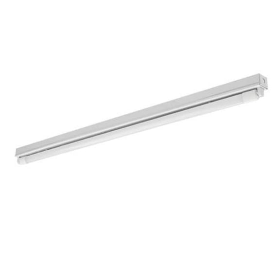 48 in. 16-Watt, 1-Lamp T8/T12 LED White Strip Light 3000K (LED Tubes Included)