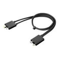 thumbnail image 2 of Lenovo Split Cable - Thunderbolt cable (M) (M) - Thunderbolt 3 - 2.2 ft - black - CRU, 2 of 2