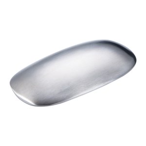 Barre désodorisante en acier inoxydable Absorbeur d'odeur et odorant Enlevant l'odeur éliminant les Gadgets avec support pour la cuisine (Argent)