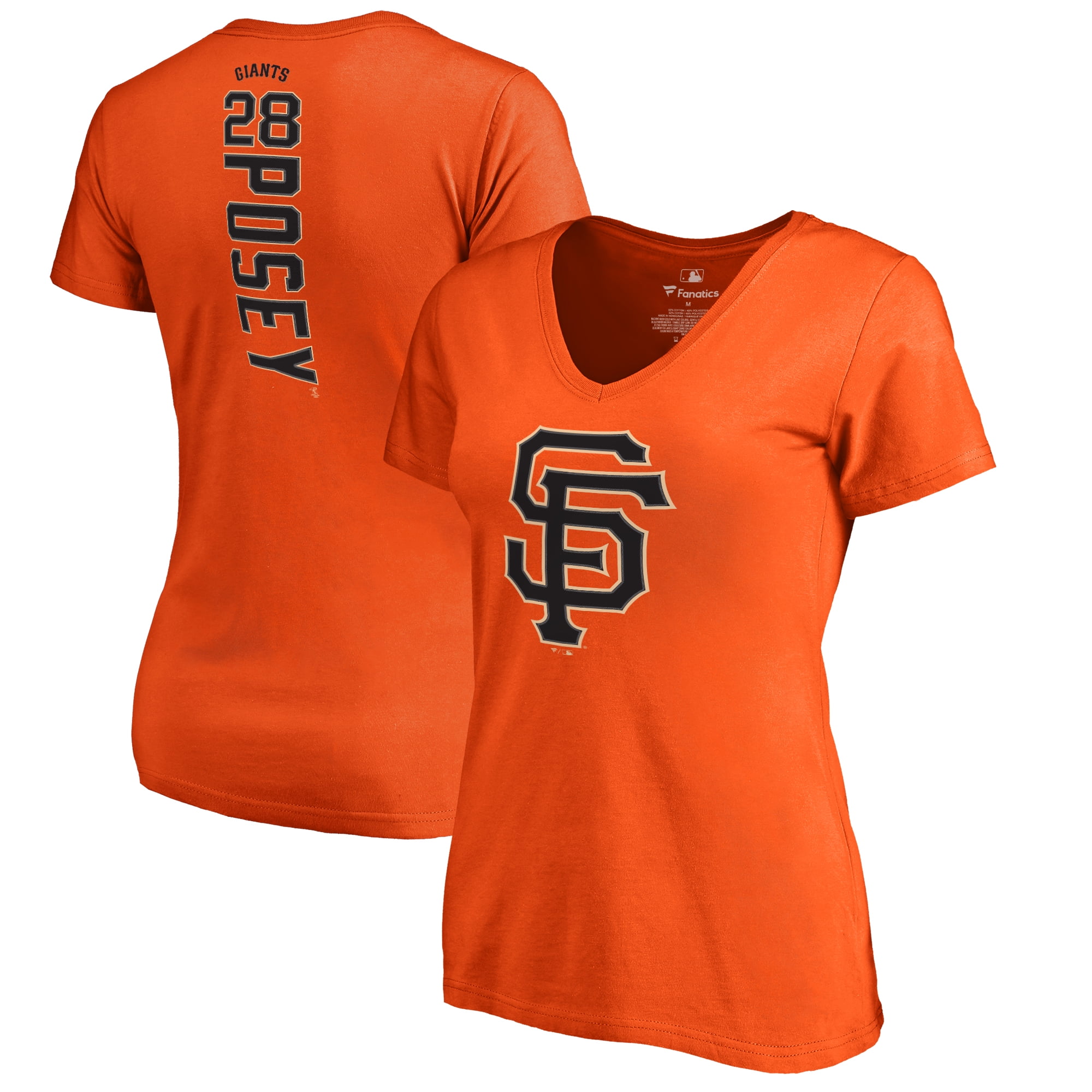 san francisco giants women's t shirts