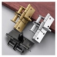 thumbnail image 3 of 3Pcs Self Closing Spring Door Hinge Mute 4 Inch Cabinet Door Automatic Door Closer Anti-Rust ,Easy to Install, 3 of 6