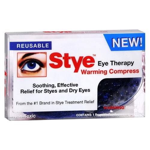 EverTears Dry Eye and Stye Relief – Moist Heat, Warm Compress Helps with Added Hyaluronic Acid – Self Heating Pad for Instant Therapy in Only 5