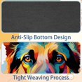 thumbnail image 4 of Collie Mousepad 8.3x9.8 Inch Square Non-Slip Rubber Bottom Printed Desk Mat - Suitable for Office and Gaming, 4 of 6