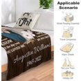 thumbnail image 5 of Custom Blanket with Photos Personalized Bereavement Gifts Blanket , Sympathy Gift for Loss of Loved One, Customized Memorial Blanket Memorial Gifts for Loss Of Mom Dad Grandpa Blankets, 5 of 5