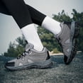 thumbnail image 6 of CZV Women's Outdoor Hiking Shoes, Non-Slip Comfortable Work Shoes, Breathable Lightweight Sneakers for Hiking, Camping, Fishing, Casual.Gray, 6 of 8