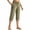 Green, variant on Athletic Capri Pants for Women Drawstring Elastic Waist Stretchy Workout Pants Summer Outdoor Activewear Capris with Pockets