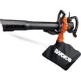 Worx WG518 12 Amp 2-Speed Leaf Blower, Mulcher & Vacuum - image 4 of 6