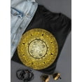 thumbnail image 3 of Aztec Calendar T-Shirt -Smartprints Designs, Female Small, 3 of 4