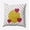 Romantic Purple, variant on 16" x 16" Simply Daisy Love Emoji Polyester Accent Pillow, Buddah Qty 1