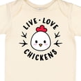 thumbnail image 4 of Inktastic Live Love Chickens Boys or Girls Baby Bodysuit, 4 of 5