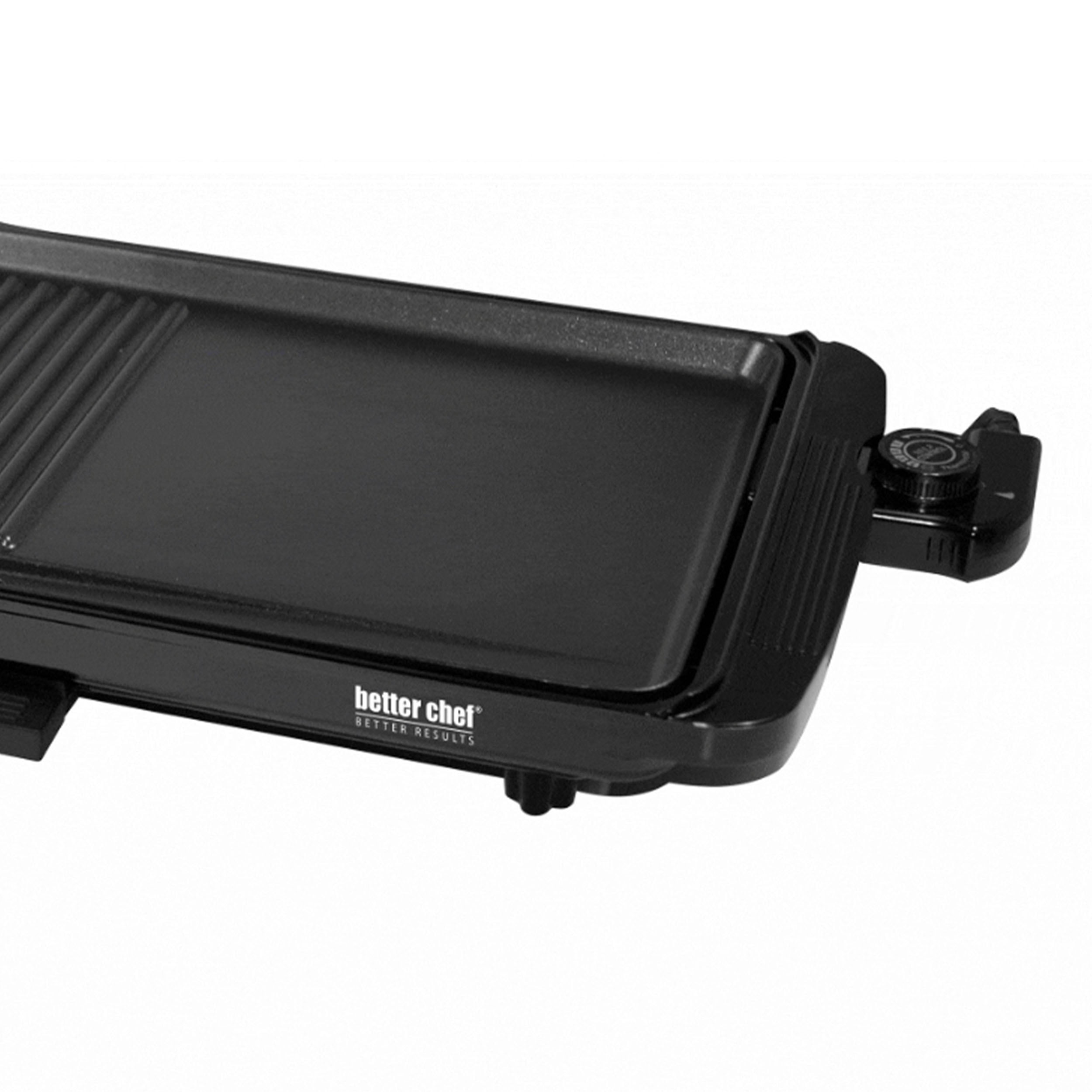 Better Chef 2 in 1 Family Size Counter Top Grill/Griddle