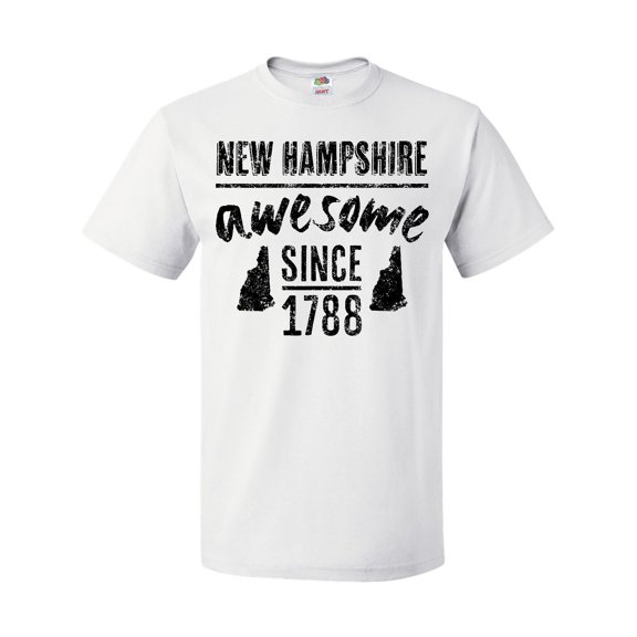 Inktastic New Hampshire Awesome Since 1788 T-Shirt