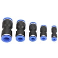 thumbnail image 1 of Plastic Air Pneumatic Connector, Small Convenient Fine Craftsmanship Pneumatic Connector, Durable For 1.32Mpa 50Pcs 0-60 Degrees Celsius  Pu Hoses, 1 of 8