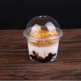 thumbnail image 5 of Homoyoyo Transparent Crack-Resistant Takeaway Cups 100 Pcs PP Plastic Kitchen Drinkware, 5 of 6