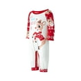 thumbnail image 4 of Meihuid Matching Family Pajamas Sets Christmas PJ's Jammies Matching Holiday Organic Cotton Pajamas Sleepwear for Family, 4 of 10