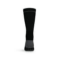 thumbnail image 5 of Wrangler Comfort Compression Crew Socks for Men, Size 6-12, Black, 3 Pairs, 5 of 5