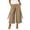 *Khaki, variant on VBVC Women's High Waisted Cargo Culottes , Wide Leg Cropped Palazzo Pants For Women , Ladies' Casual Utility Trousers with Pockets,Army Green,S-2XL