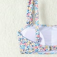 thumbnail image 4 of Jamicy Womens Bathing Suits 2 Piece 2025 Summer New Women's High Waisted Bikini Sets Wide Straps Two Piece Swimsuit Floral Print Bathing Suits, 4 of 9