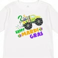 thumbnail image 4 of Inktastic Happy Mardi Gras Monster Truck with Beads Boys or Girls Long Sleeve Toddler T-Shirt, 4 of 5