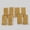 Gold, variant on FINGERCRAFT Cloth Napkin Cotton Cheesecloth Double Gauze 8 Pack with Classic Lace, 20” x 20”, Gold