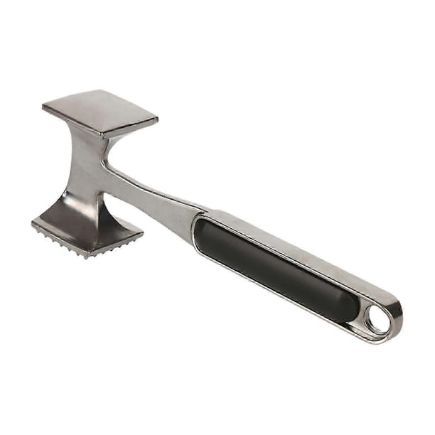 Double-Sided Meat Tenderizer Hammer with Aluminum Alloy & Comfortable Handle for Beef, Steak, Fish