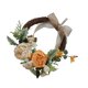thumbnail image 1 of Toystoory Guirnalda de puerta, flor artificial, simulación de ratán, guirnalda para colgar en la pared, accesorios de fotografía para fiesta Decoración del hogar  naranja diámetro 26 cm, 1 of 6
