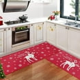 thumbnail image 5 of PALIFEUR Christmas Kitchen Rugs Set of 2, Pink Christmas Rugs, Non-Slip Washable Kitchen Mats, Kitchen Rug for Christmas Kitchen Decor Festival Holiday Party Decorations, 5 of 7