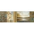 thumbnail image 2 of Seba, John 14x7 Black Ornate Wood Framed with Double Matting Museum Art Print Titled - Del Mar I, 2 of 4