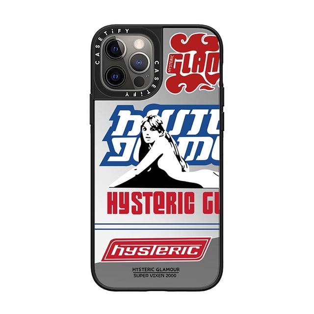 Casetifg Marca Locomotora Chica Carcasa Oficial Con Caja Espejo Original Teléfono Funda Para iPhone 11 12 13 14 Pro Max 14 Plus Silicona Talla TPU Cubierta A Prueba De Golpes