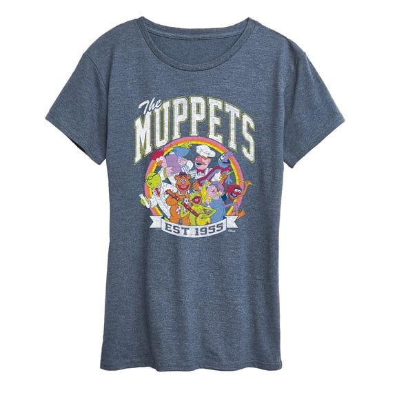 The Muppets - Collegiate - Women's Short Sleeve Graphic T-Shirt
