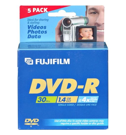 Fujifilm 4x Mini DVDR Media