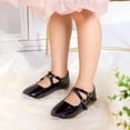 thumbnail image 2 of ESTINE Girl's Toddler/Little Kid Ballet Mary Jane Dress Shoes (AG246 Black/Toddler 8M), 2 of 5