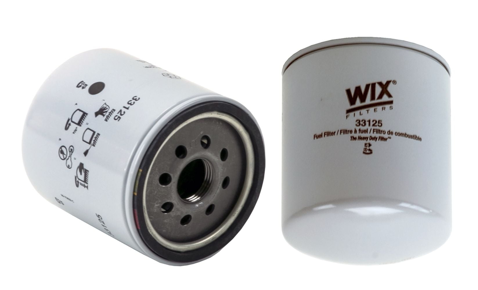24006 Heavy Duty Spin-On Fuel Filter Pack of 1 WIX Filters 