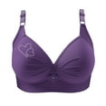 thumbnail image 6 of gakvbuo Wireless Support Bras For Women Full Coverage Plus Size Bras Post-Surgery Bra Wirefree Bralette Bra, 6 of 6