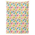 thumbnail image 3 of Ambesonne Flip Flop Tablecloth Rectangular Table Cover, Vacation Elements, 52"x70", Multicolor, 3 of 4