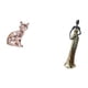 thumbnail image 5 of Figura de escritorio,Estatua de gato en estante,escritorio,oficina,decoración del hogar,Figura decorativa de escritorio de cerámica para decoración del hogar,Figura de escritorio,Figuras, 5 of 8