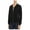 black, variant on Finity Womens Quilted Knit Bomber Jacket, Black, 10